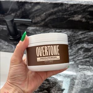 Overtone Chocolate Brown Color Depositing Treatment Mask